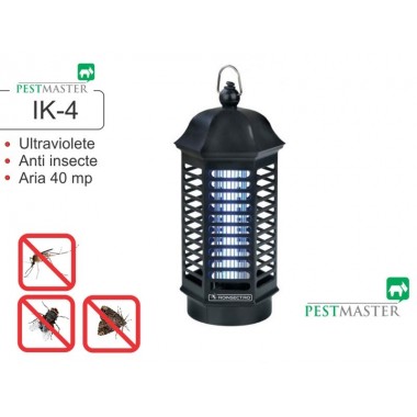 Aparat anti insecte cu lampa UV - Pestmaster IK4 (acopera aprox. 40 mp)