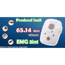 Aparat anti-daunatori Repel-EMG 3IN1 (cu unde electromagnetice) - 200 mp