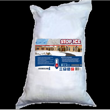 STOP ICE-produs biodegradabil pentru prevenire / combatere gheata 25kg