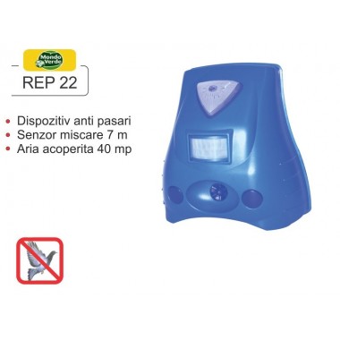 Aparat anti-pasari cu senzor de miscare si lampa stroboscopica - REP 22 