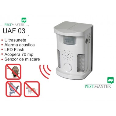 Bird Ultrasound Repeller Pestmaster UAF03 anti pasari
